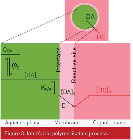 Interfacial polymerisation process