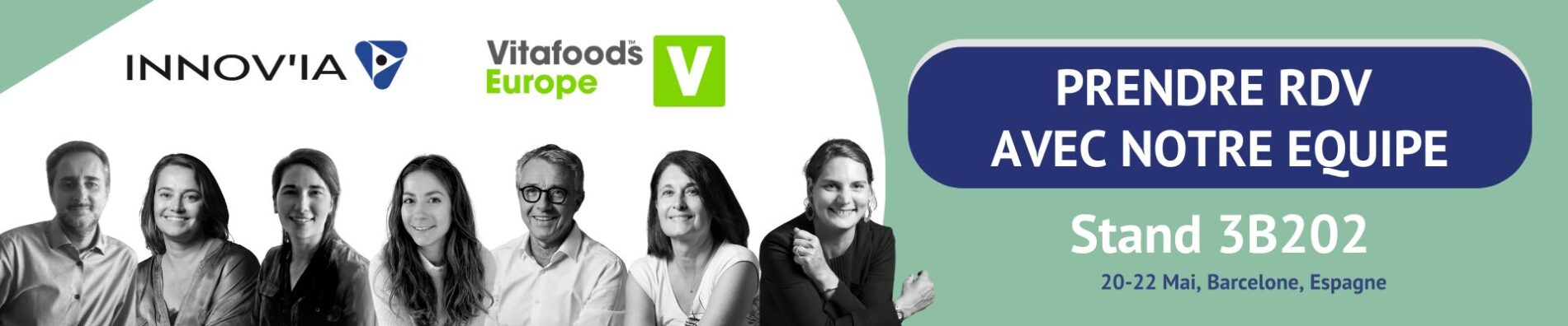 Innov'ia sera au salon Vitafoods 2025 à Barcelone
